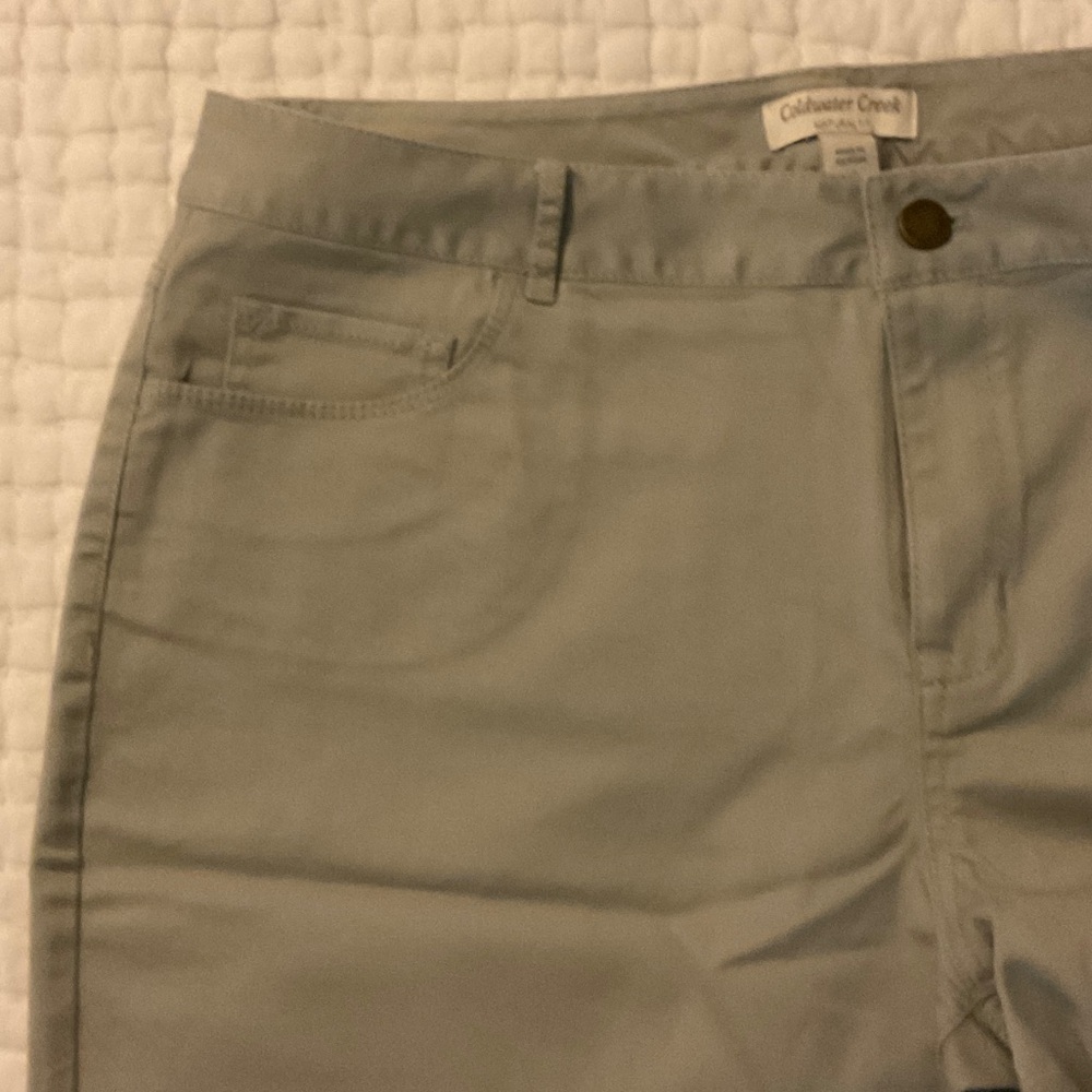 Coldwater Creek Light Gray Shorts